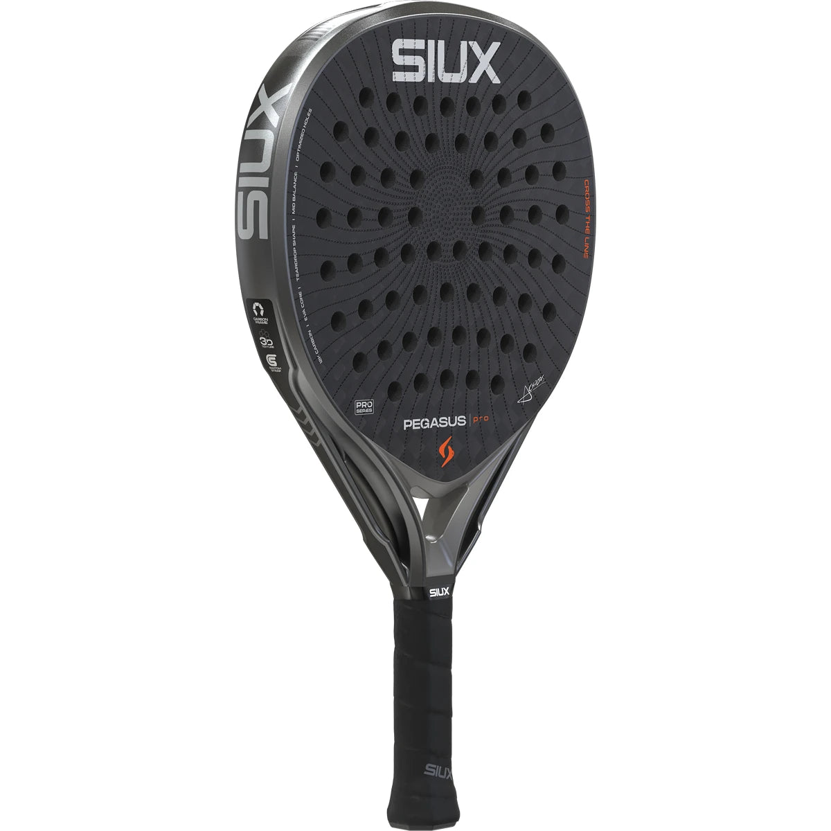 Padelschläger Siux Pegasus Pro 2026 Storm Grey