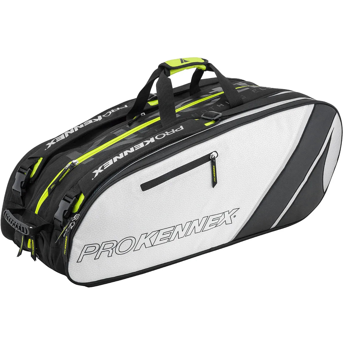 Tennistasche Pro Kennex Triple Cool Grau/Schwarz