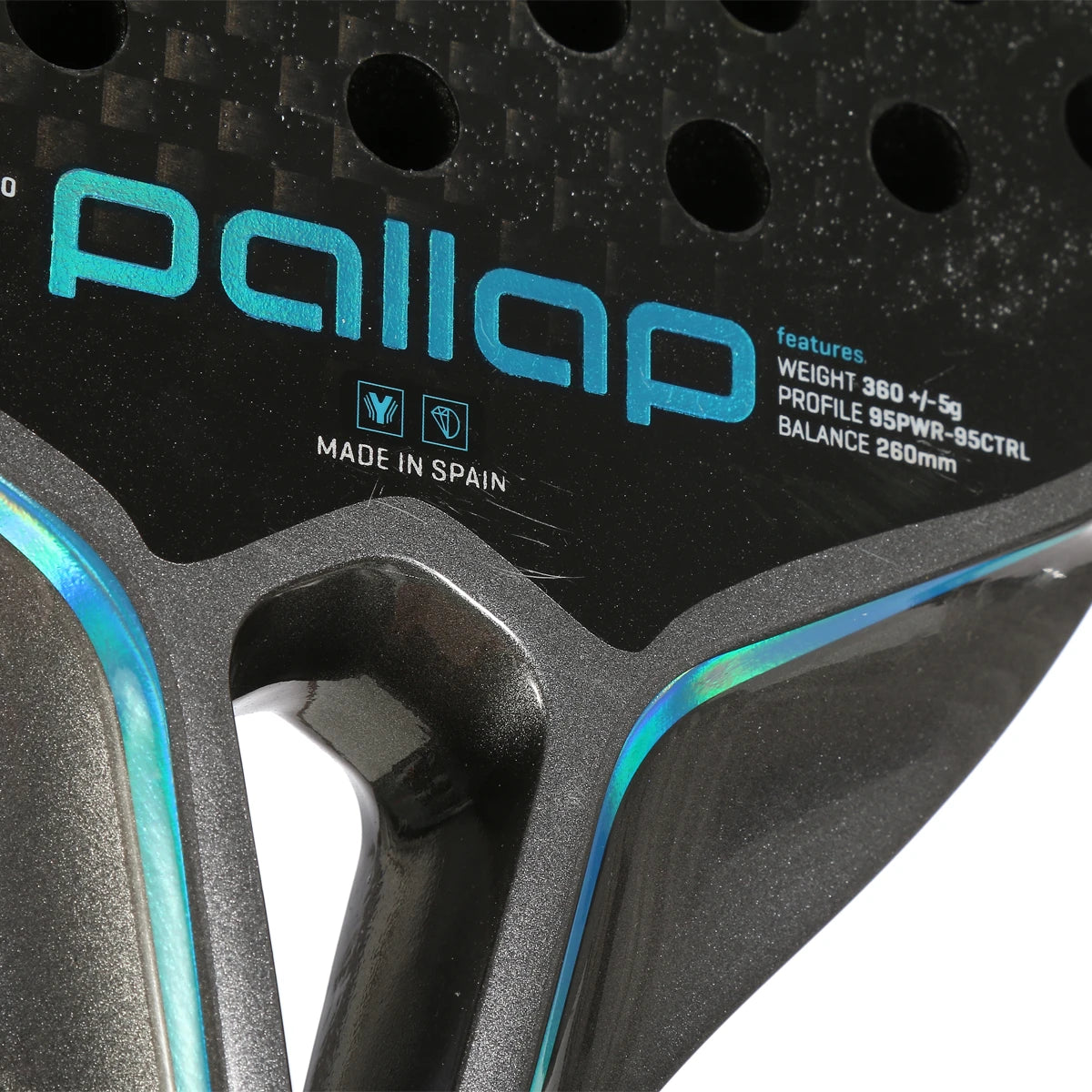 Padelschläger Occasion Pallap Velocity Elite