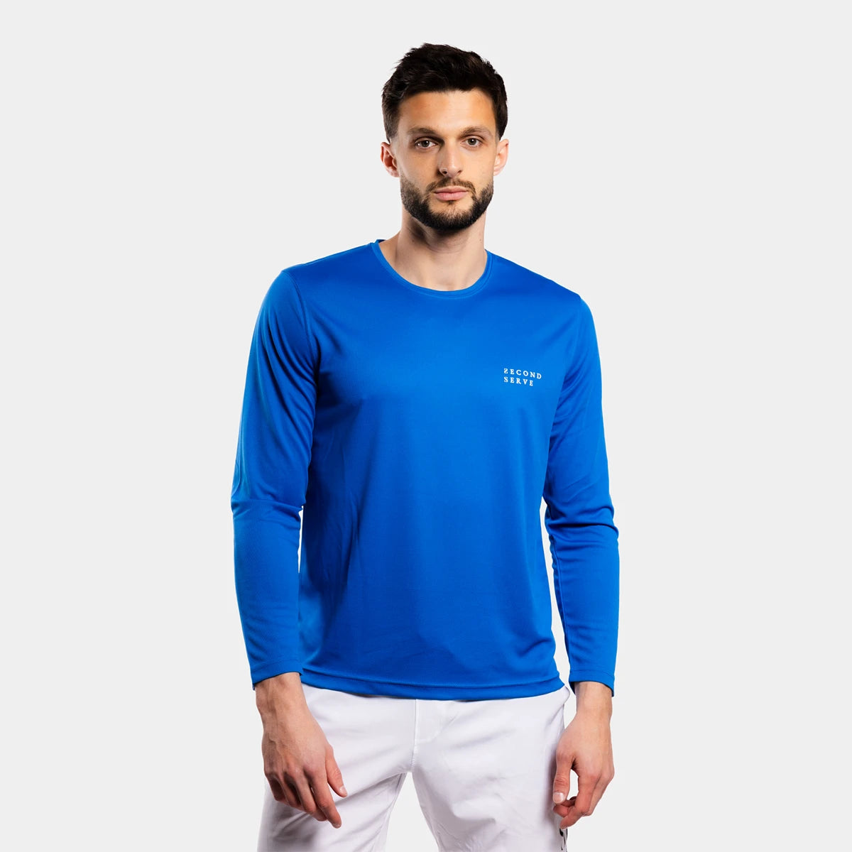T-Shirt Second Serve Langarm Second Serve Open Court