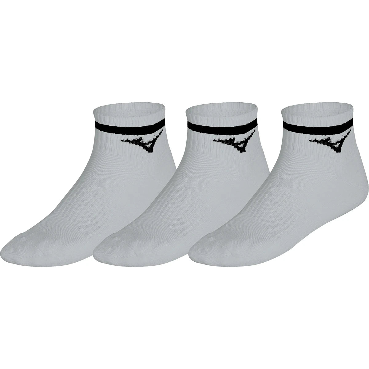 3 Paar Mizuno Training Mid Socken