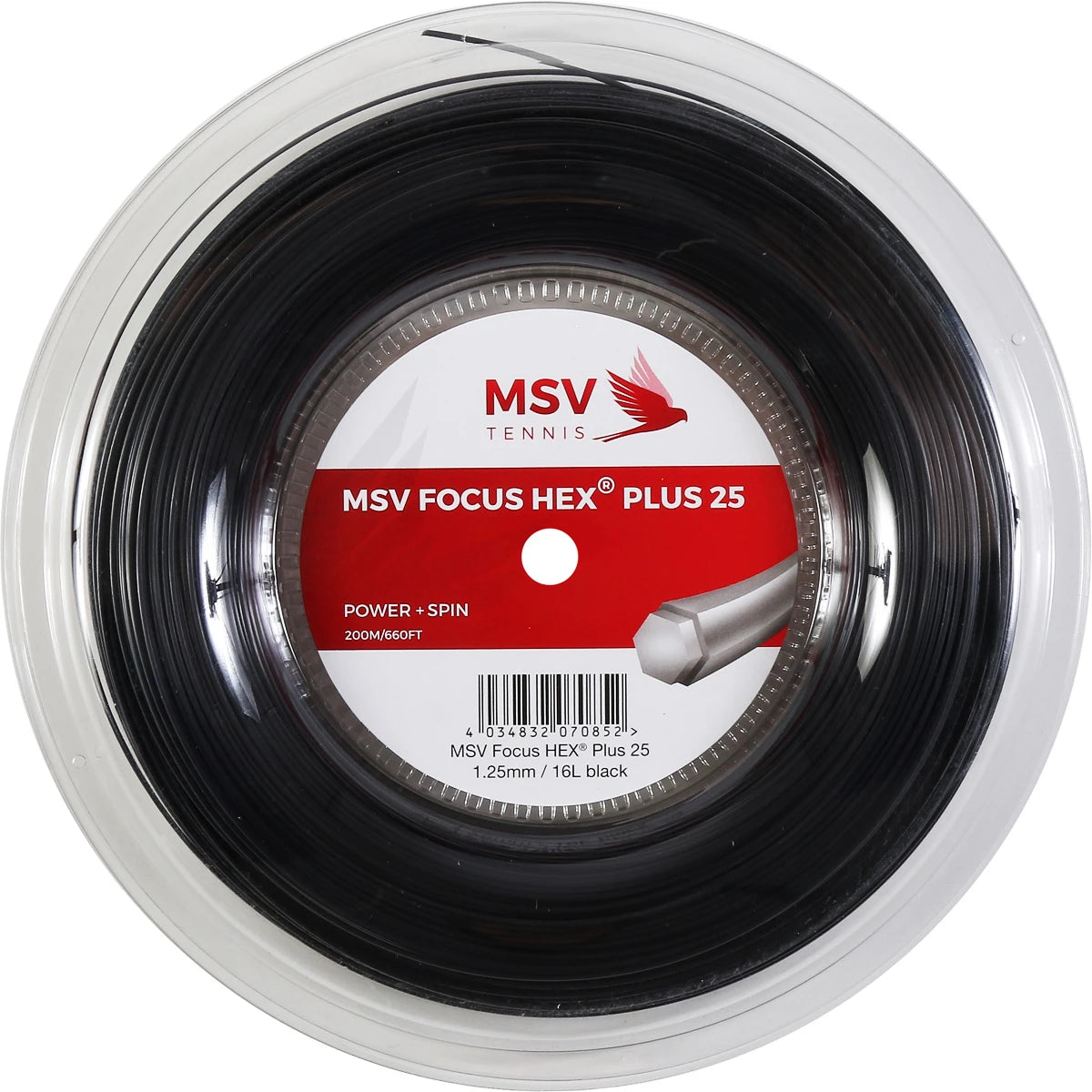 Saitenrolle Msv Focus Hex Plus 25 (200 Meter)