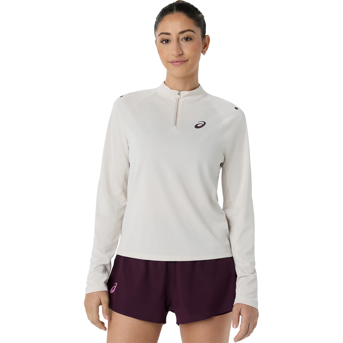 Asics Damen T-Shirt Match 1/2 Zip