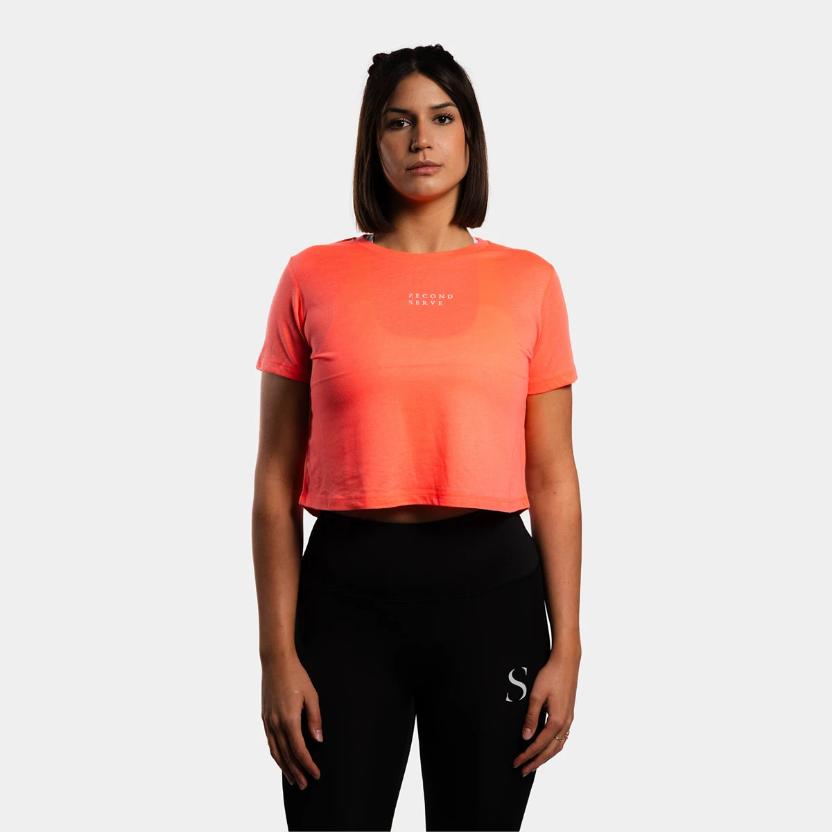 T-Shirt Second Serve Damen Open Court