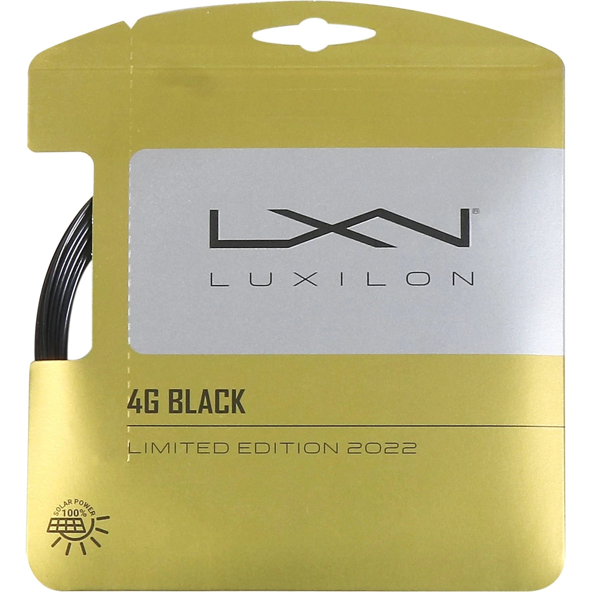 Saitenset Luxilon 4G Black (12 Meter)