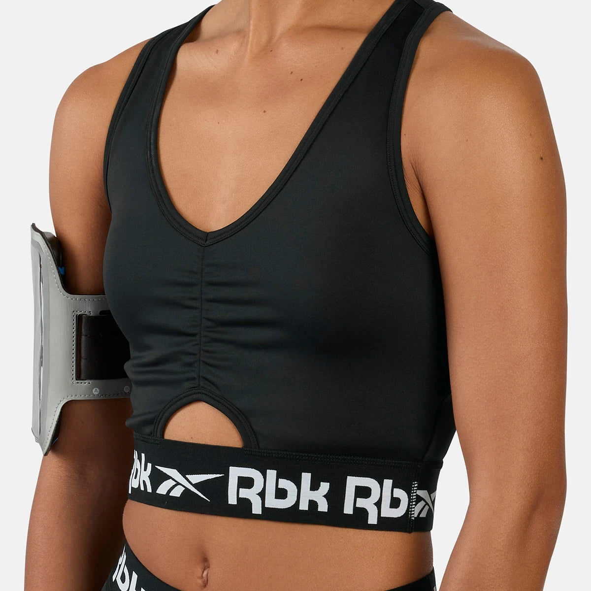 Sport-BH Reebok Damen Id Train Ruched