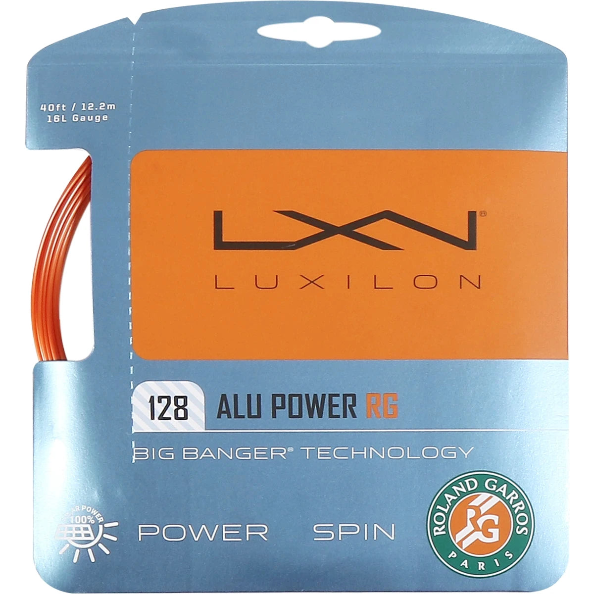 Saitenset Luxilon Big Banger Alu Power Roland Garros (12 Meter)