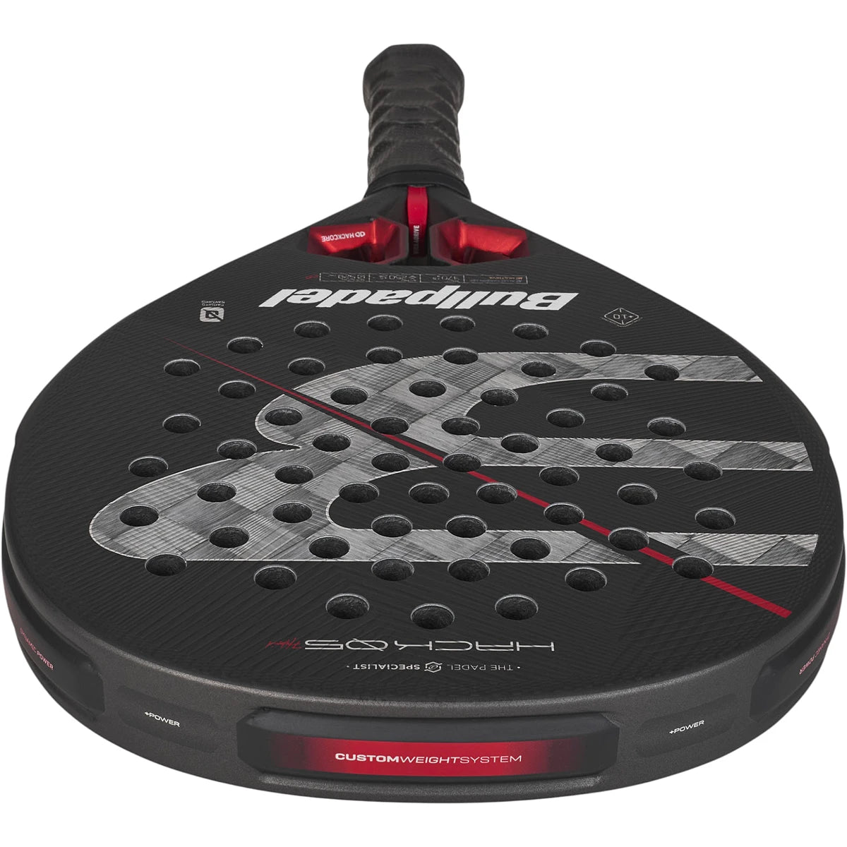 Padelschläger Bullpadel Hack 05 Hybrid 27