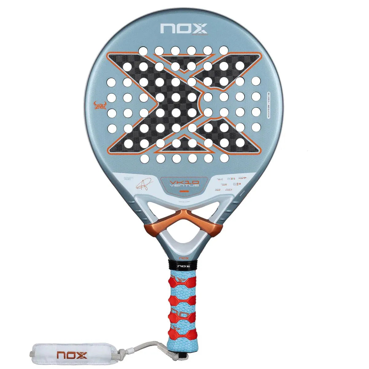 Padelschläger Test Nox VK10 Ventus Control 12K