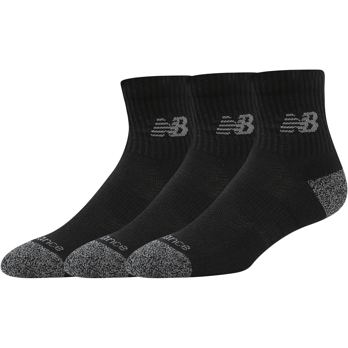 3 Paar New Balance Active Crew Socken (Knöchel)