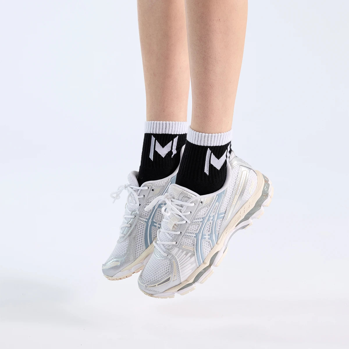 Paar niedrige Socken Mouratoglou Apparel
