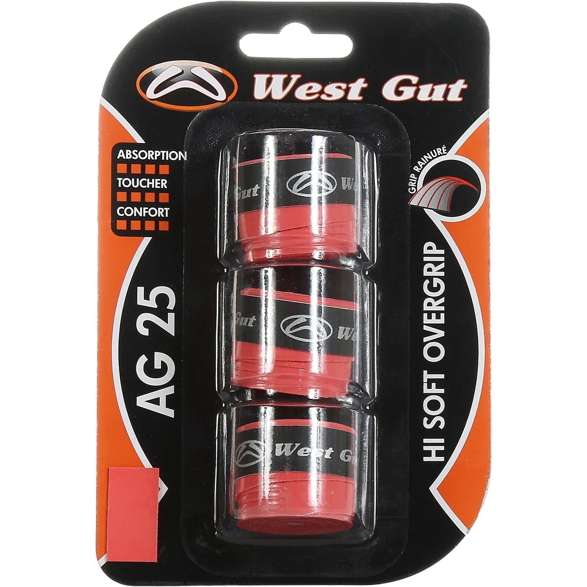 Overgrips West Gut AG25 X3