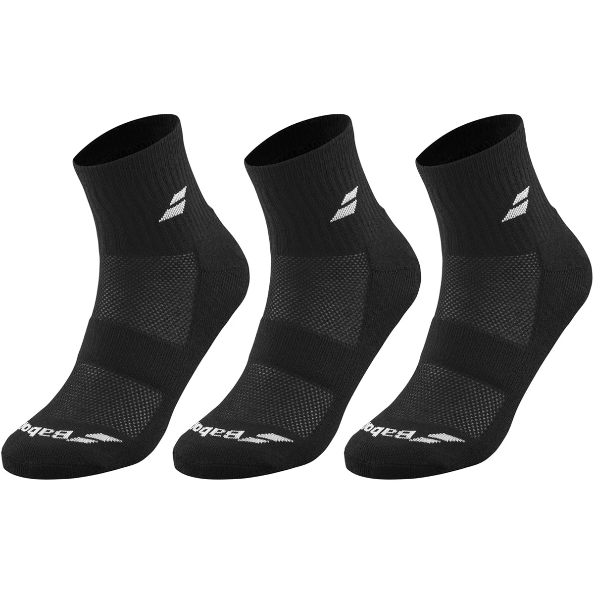 3 Paar Babolat Quarter (Knöchel) Socken