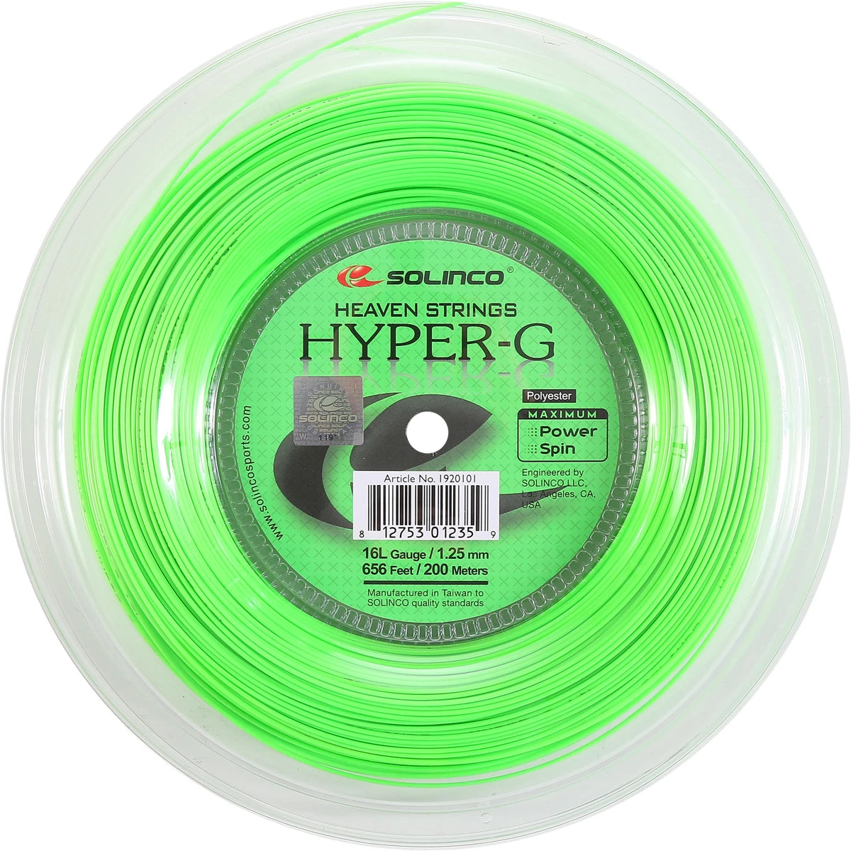 Saitenrolle Solinco Hyper-G (200 Meter)