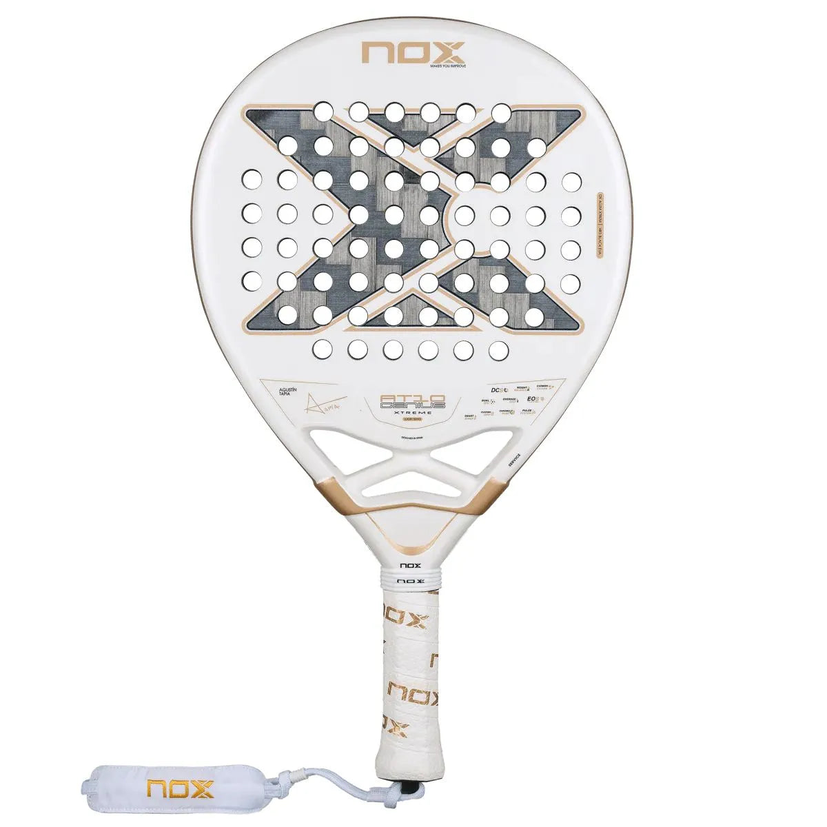 Padelschläger Nox At10 Genius 12K Alum Xtreme By Agustin Tapia 2026
