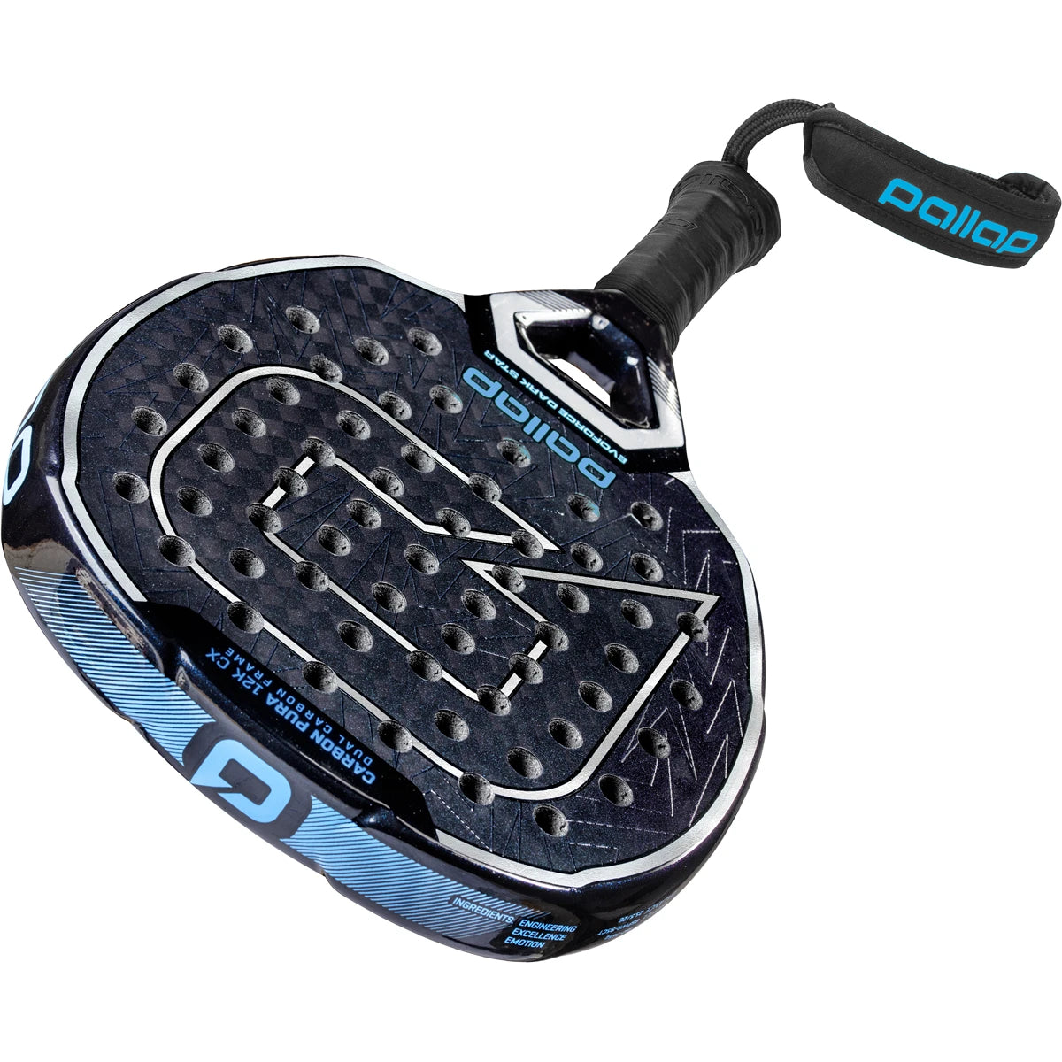 Schläger Test Padel Pallap Evoforce Dark Star