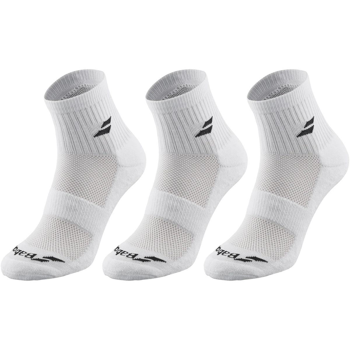 3 Paar Babolat Quarter (Knöchel) Socken