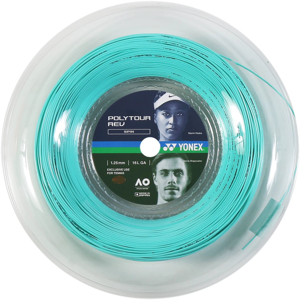 Saitenrolle Yonex Polytour Rev (200 Meter)