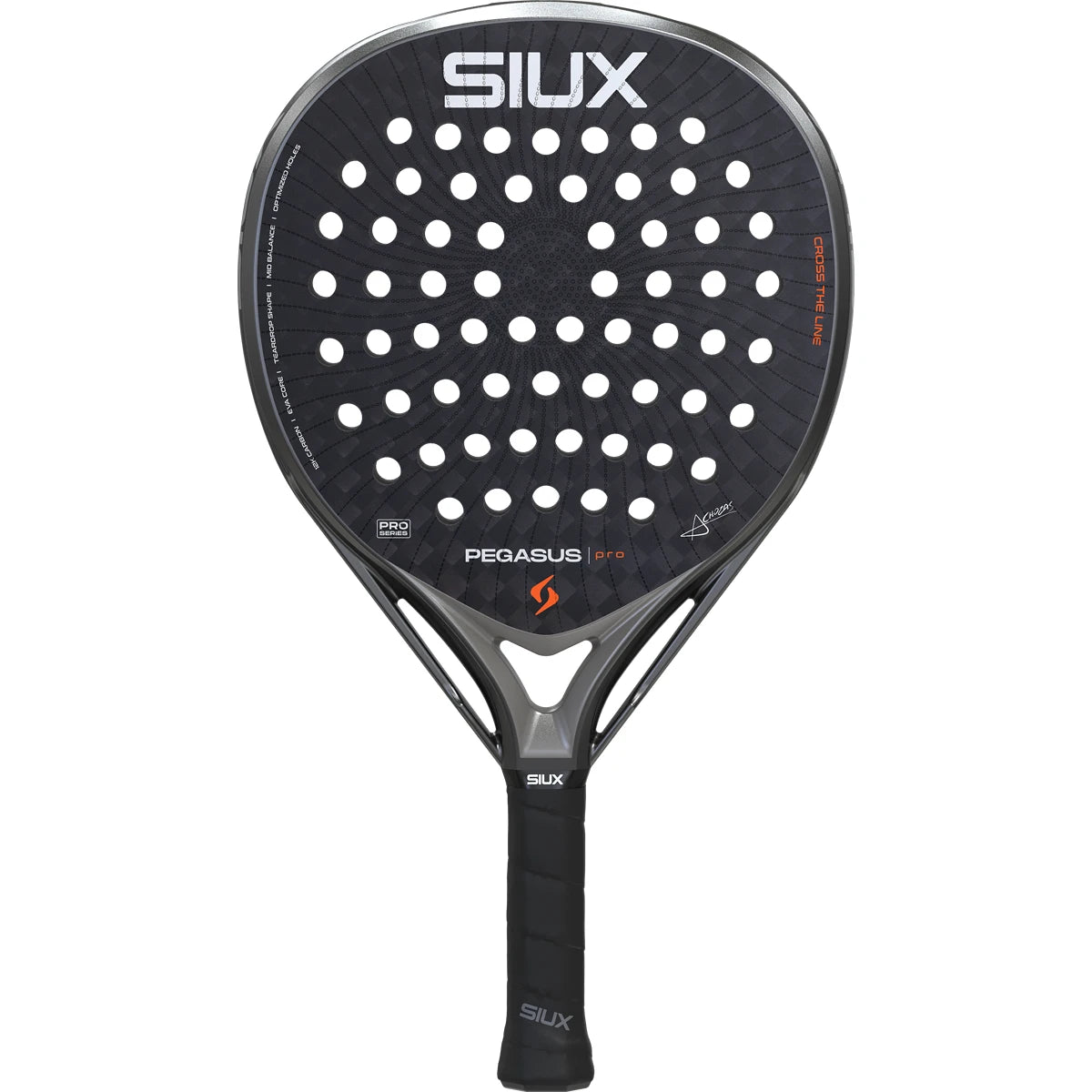 Padelschläger Siux Pegasus Pro 2026 Storm Grey