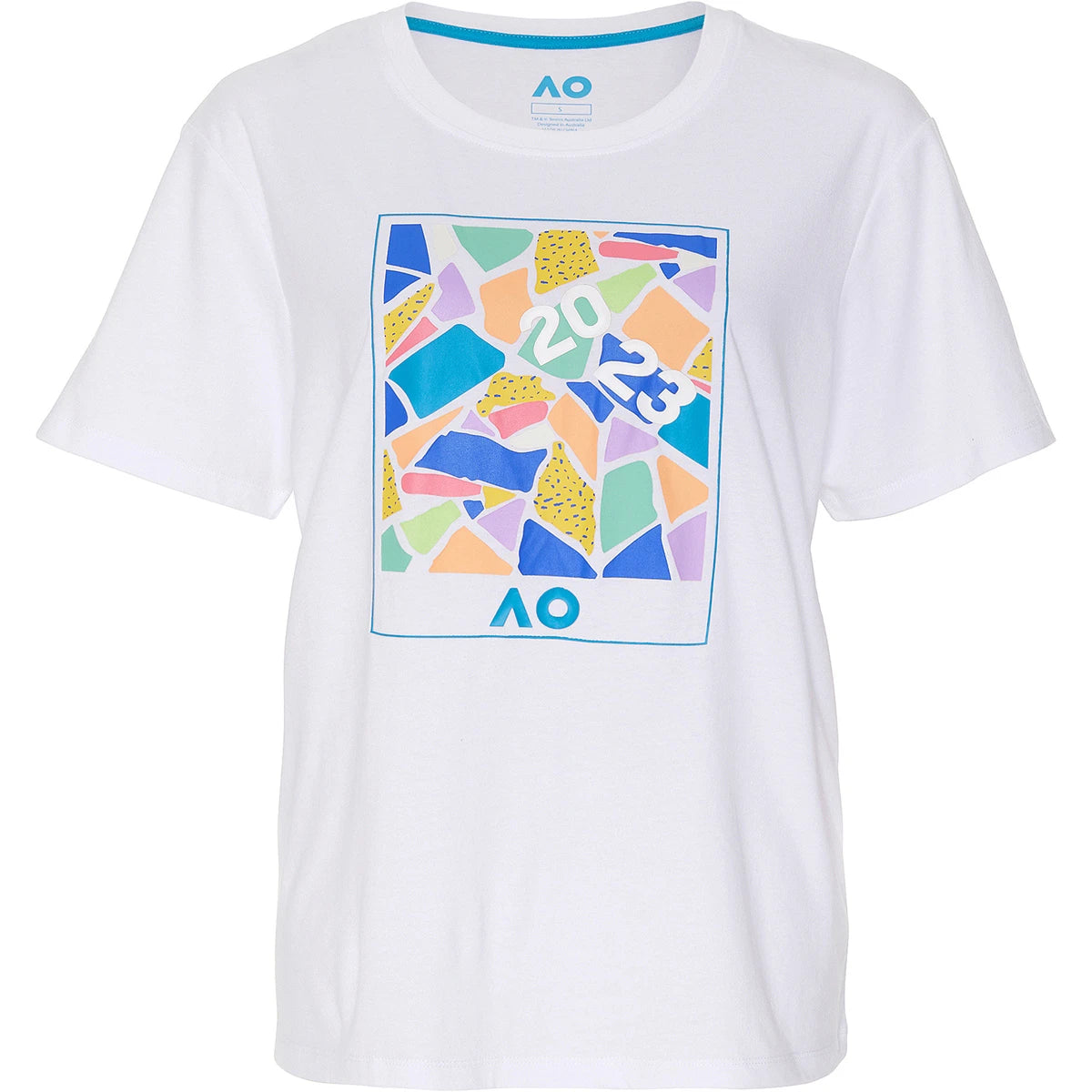 T-Shirt Australian Open Damen Mosaic