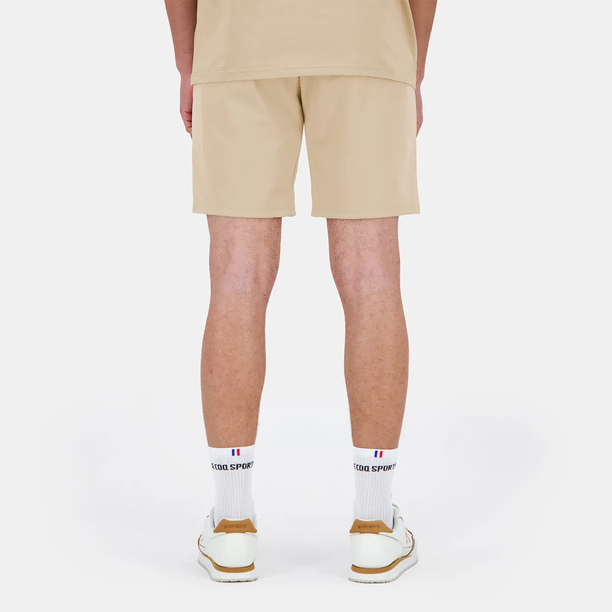 Short Le Coq Sportif Silber