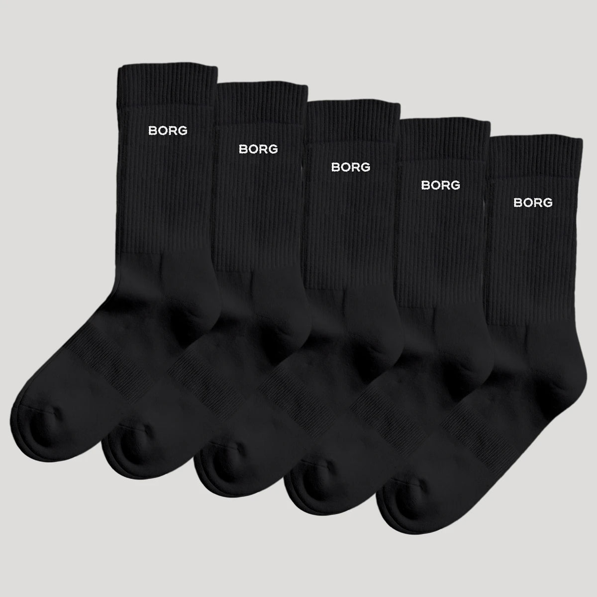 5 Paar Bjorn Borg Essential Socken (Mid)