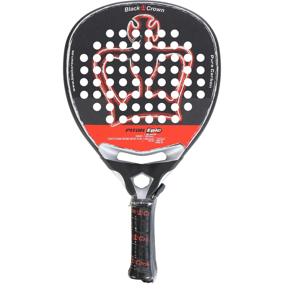Padelschläger Occasion Black Crown Piton Epic