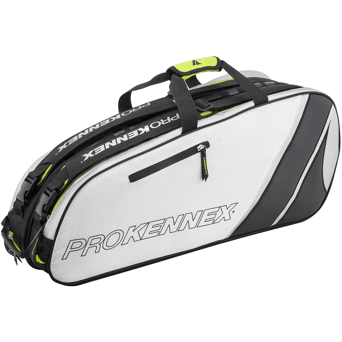 Tennistasche Pro Kennex Double Cool Grey/Black