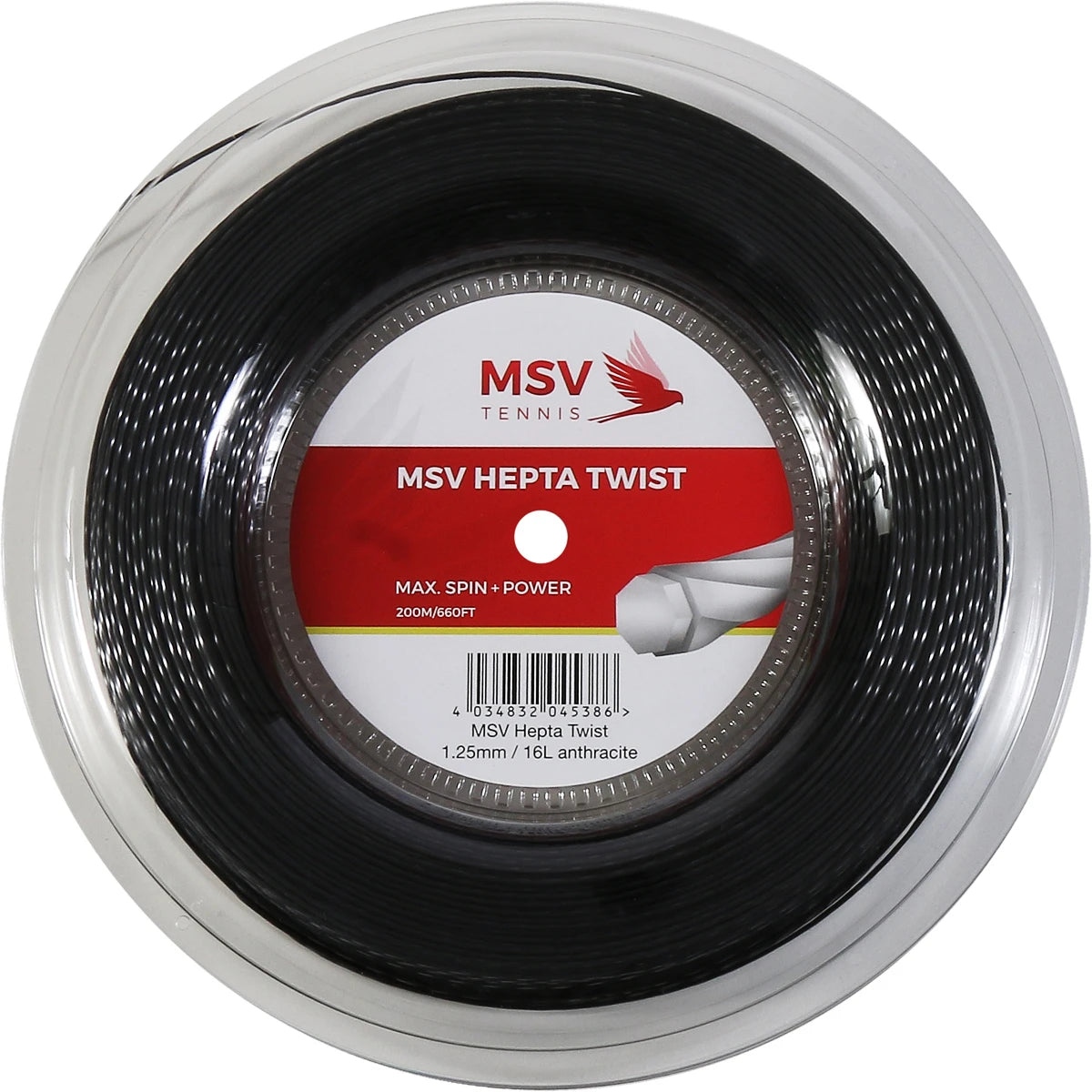 Saitenrolle Msv Hepta-Twist (200 Meter)