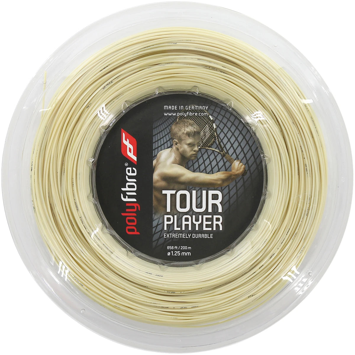 Saitenrolle Polyfibre Tour Player (200 Meter)