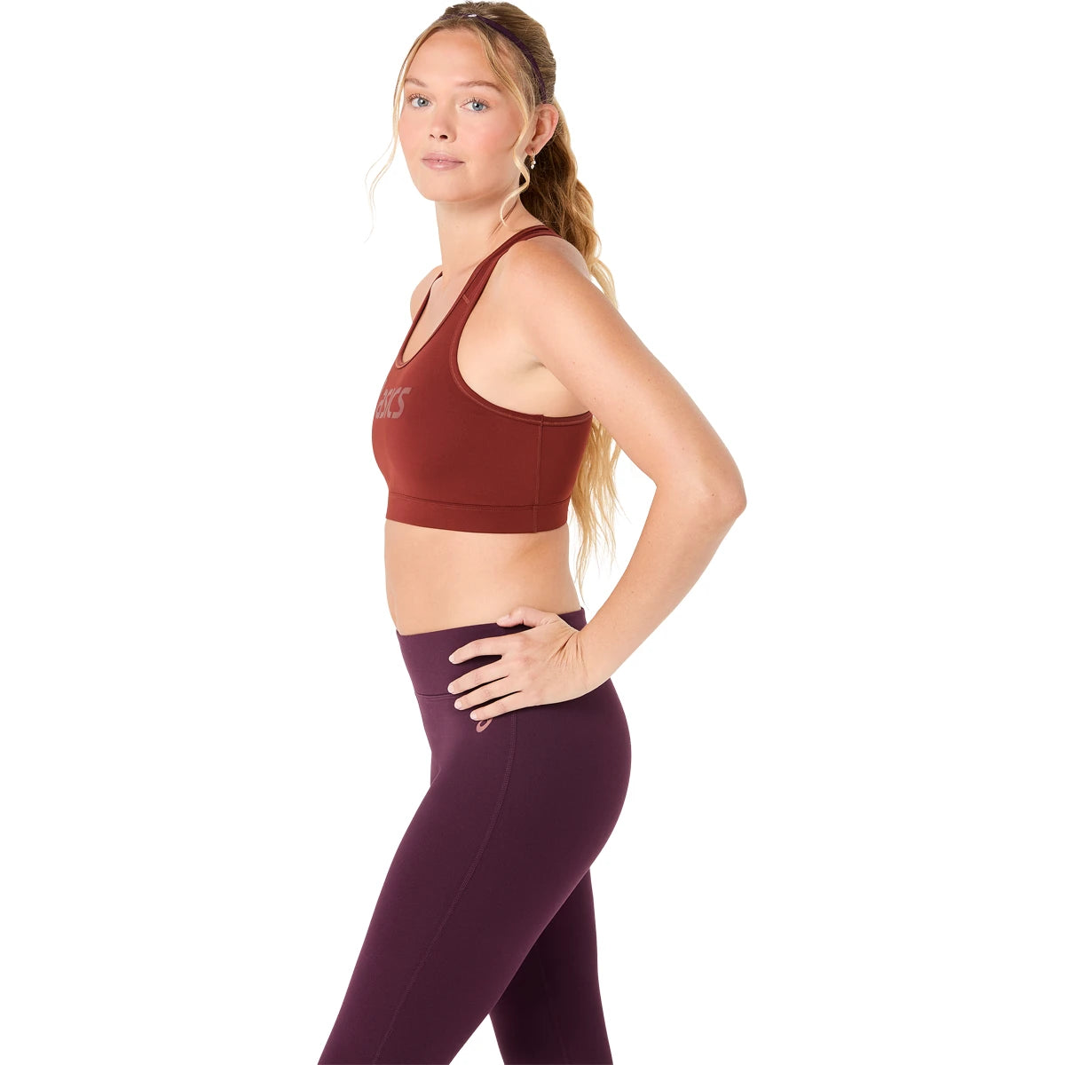 Sport-BH Asics Damen Essential Logo Ohne Polsterung