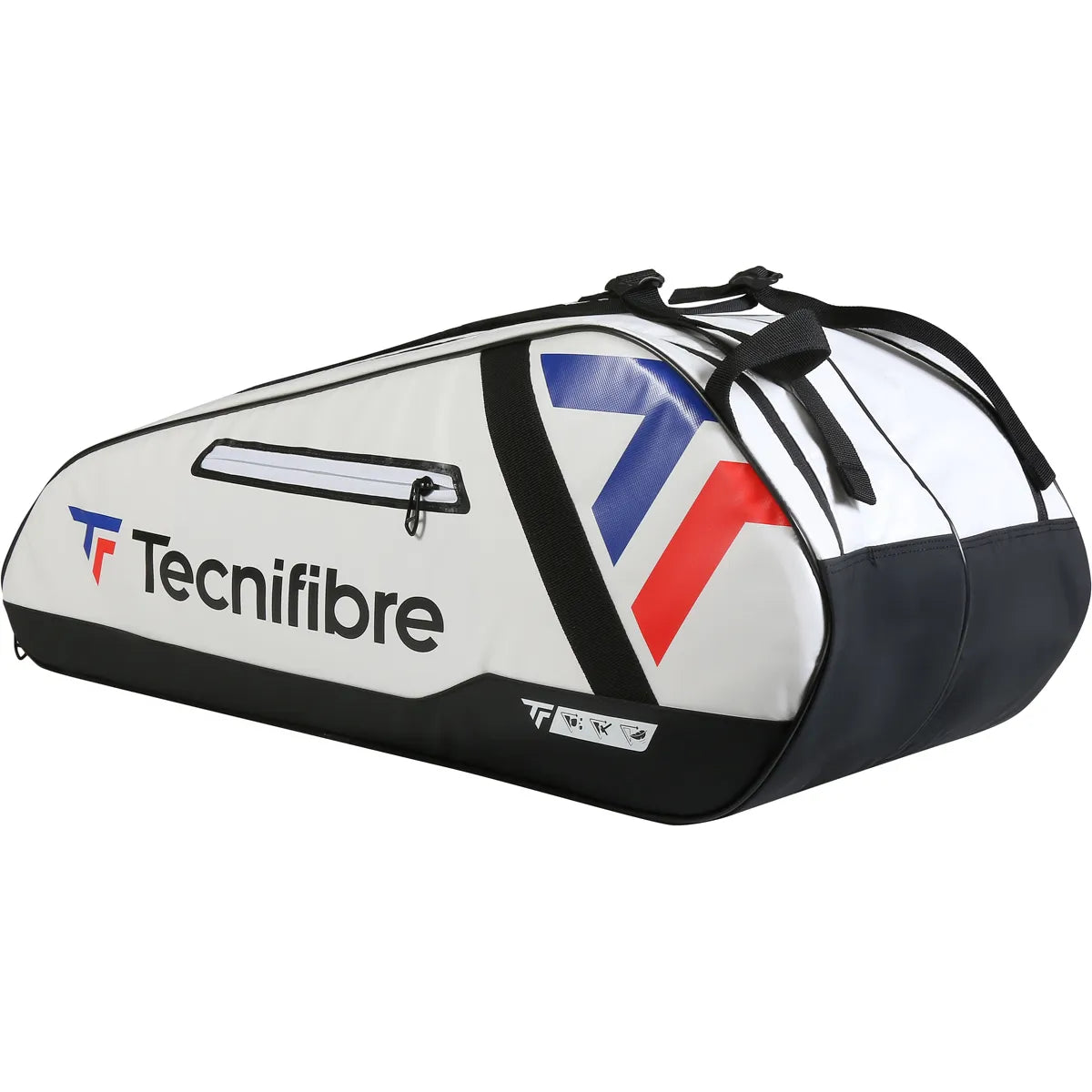 Tennistasche Tecnifibre Tour Endurance White 12R