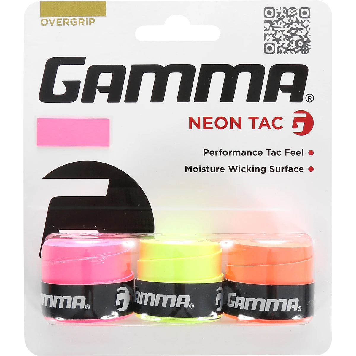 Overgrips Gamma Neon Tac X3
