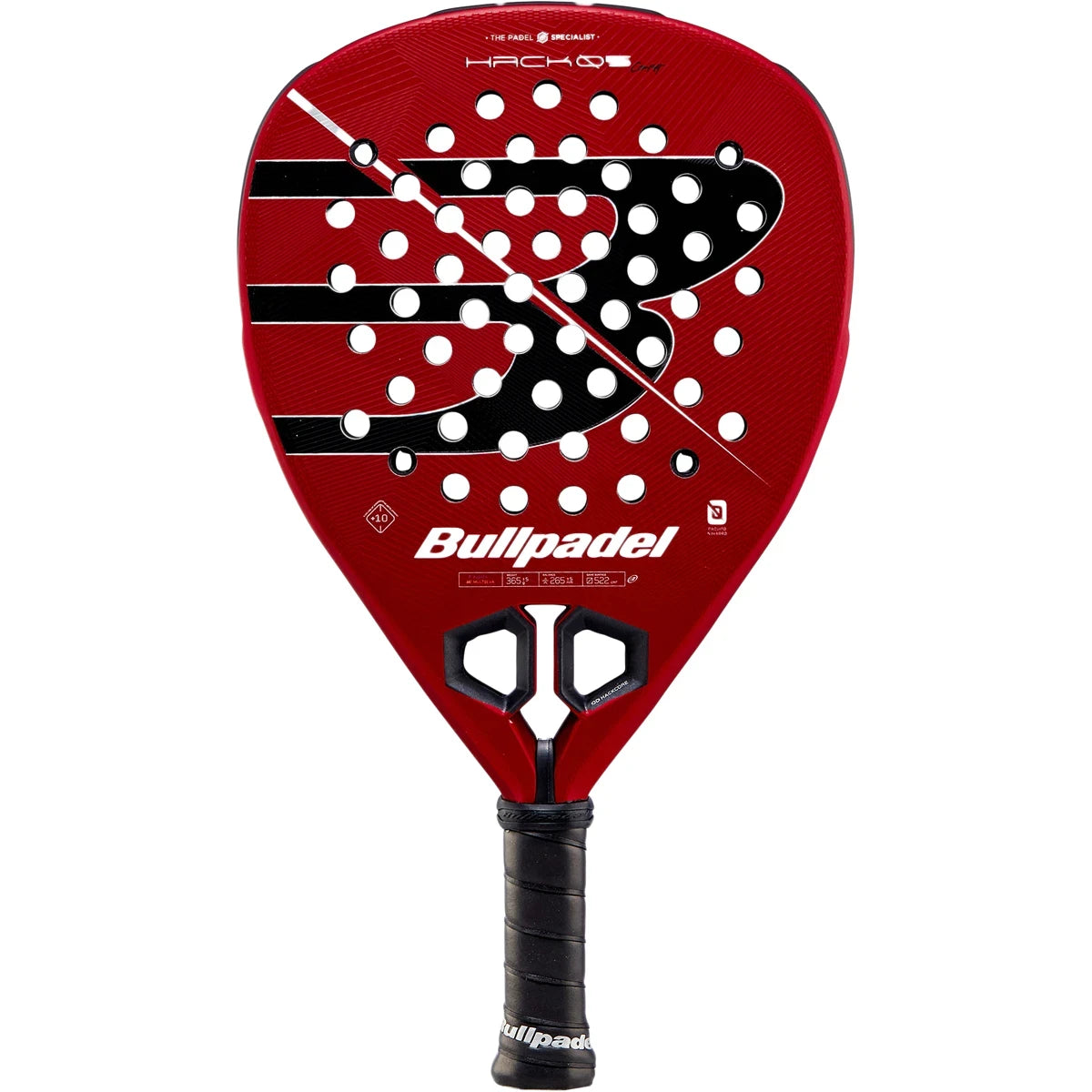 Schläger Test Padel Bullpadel Hack 05 Comfort 27