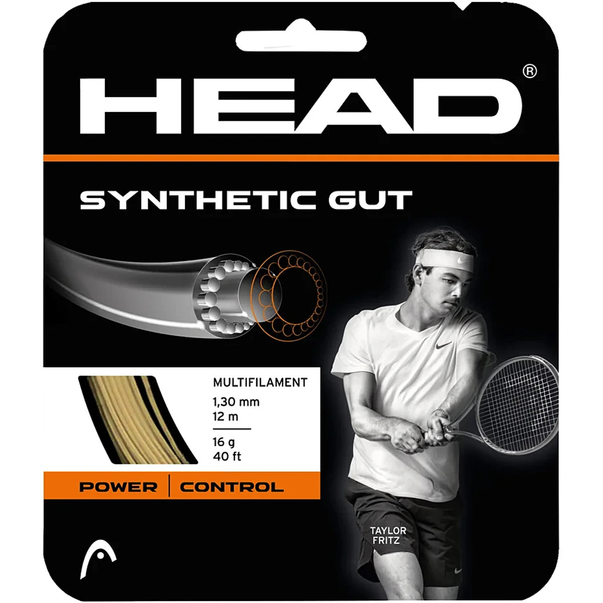 Saitenset Head Synthetic Gut (12 Meter)