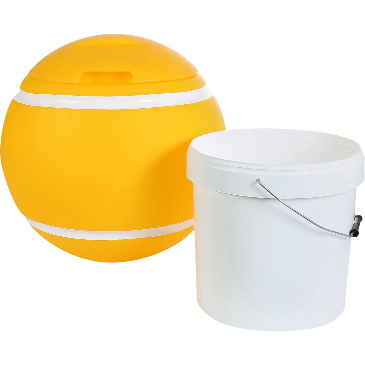 Poubelle Balle Jaune