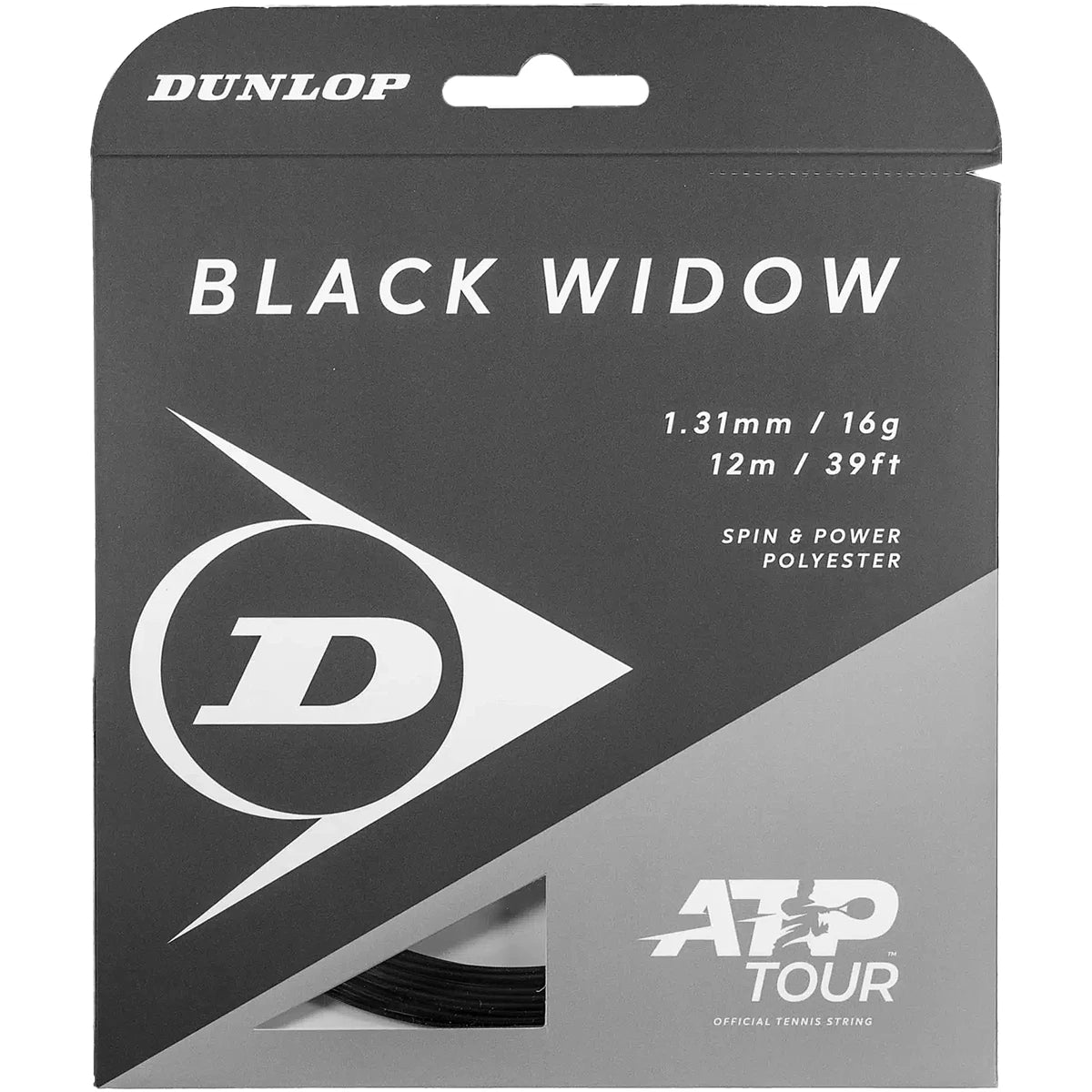 Saitenset Dunlop Black Widow (12 Meter)