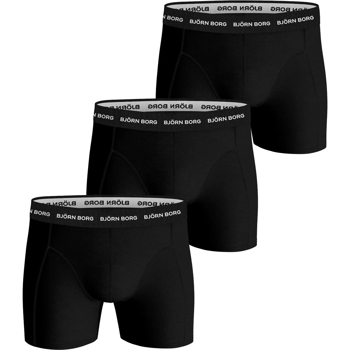 3er-Pack Bjorn Borg Sports Stretch Baumwoll-Boxershorts