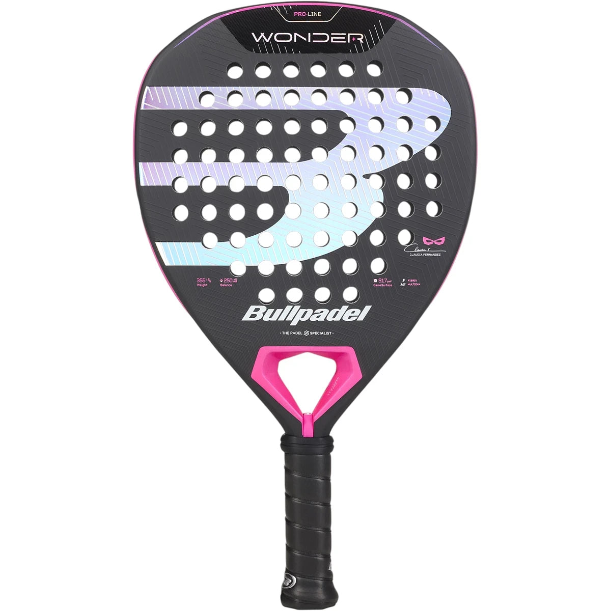 Schläger Test Padel Bullpadel Wonder 27