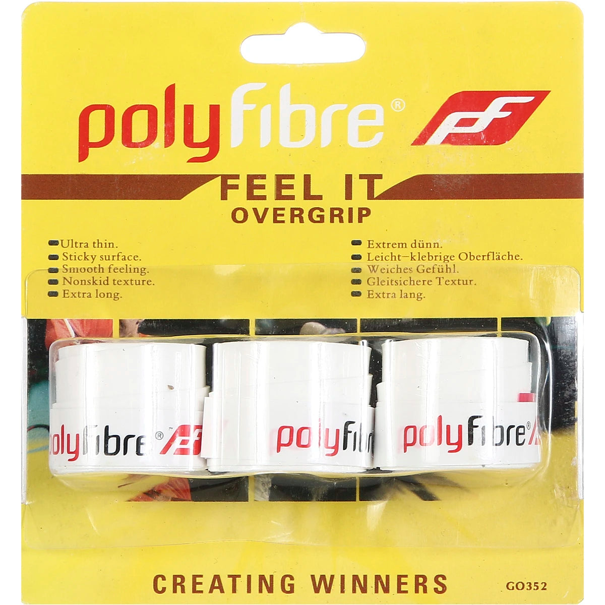 Overgrips Polyfibre Feel It X3