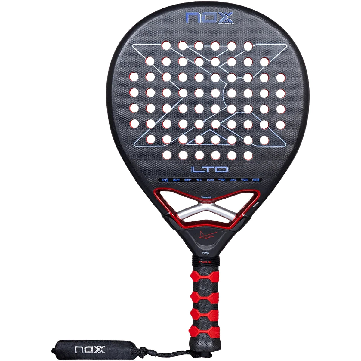 Padelschläger-Set Nox At10 Genius 12K Xtrem Limited