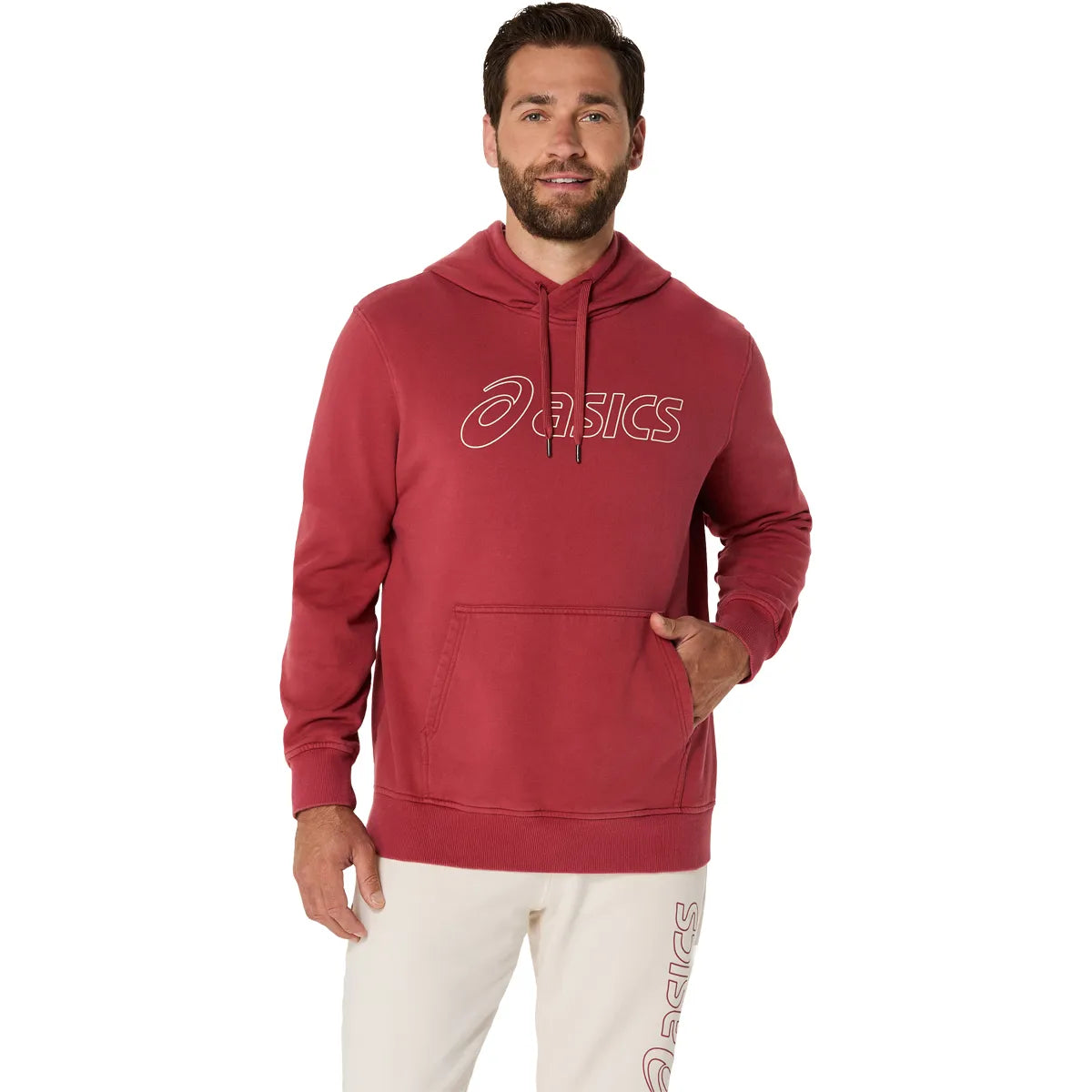 Sweatshirt Asics Training mit Kapuze
