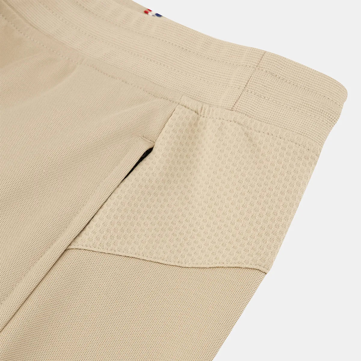 Short Le Coq Sportif Silber