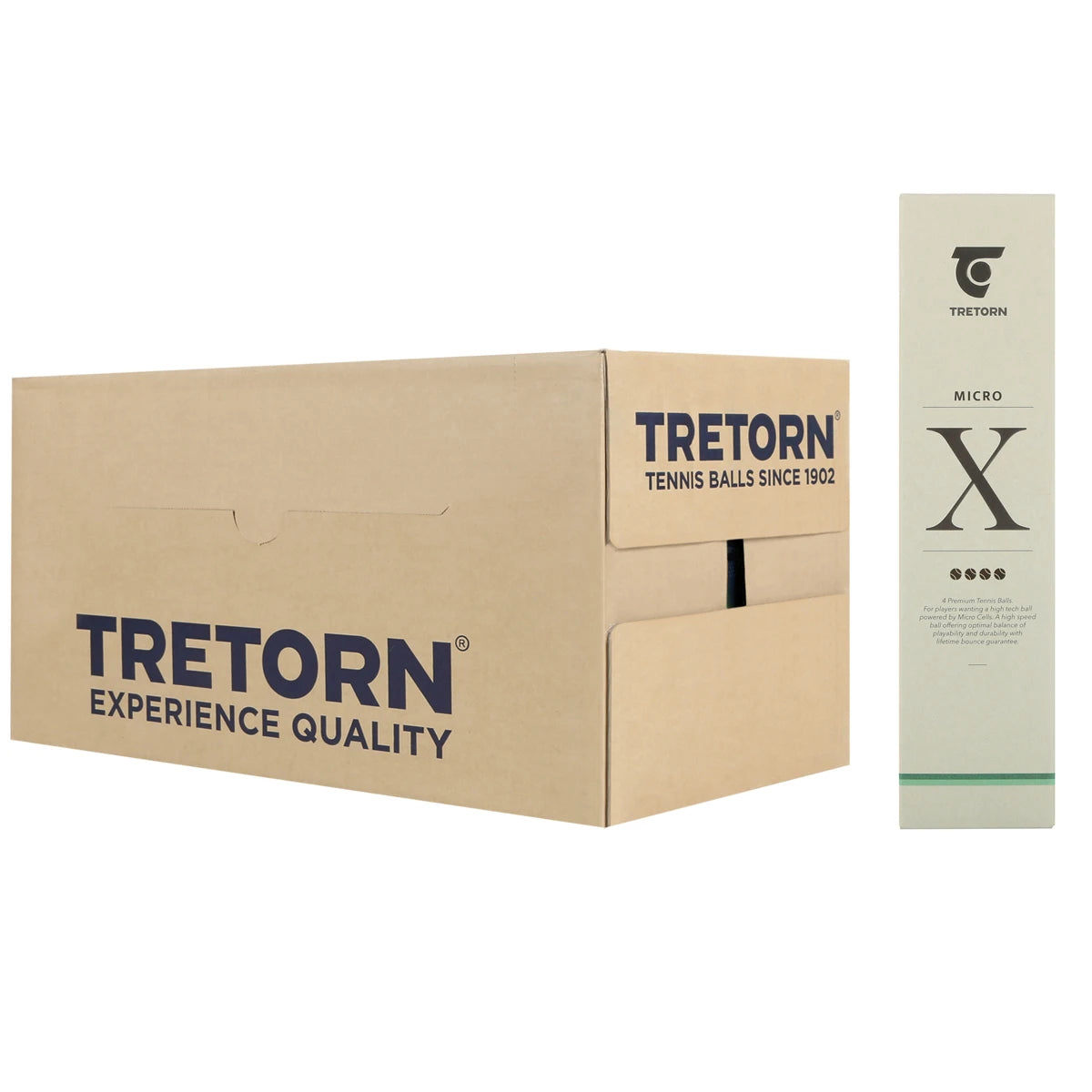 Karton mit 30 Röhren à 4 Tretorn Micro Bällen