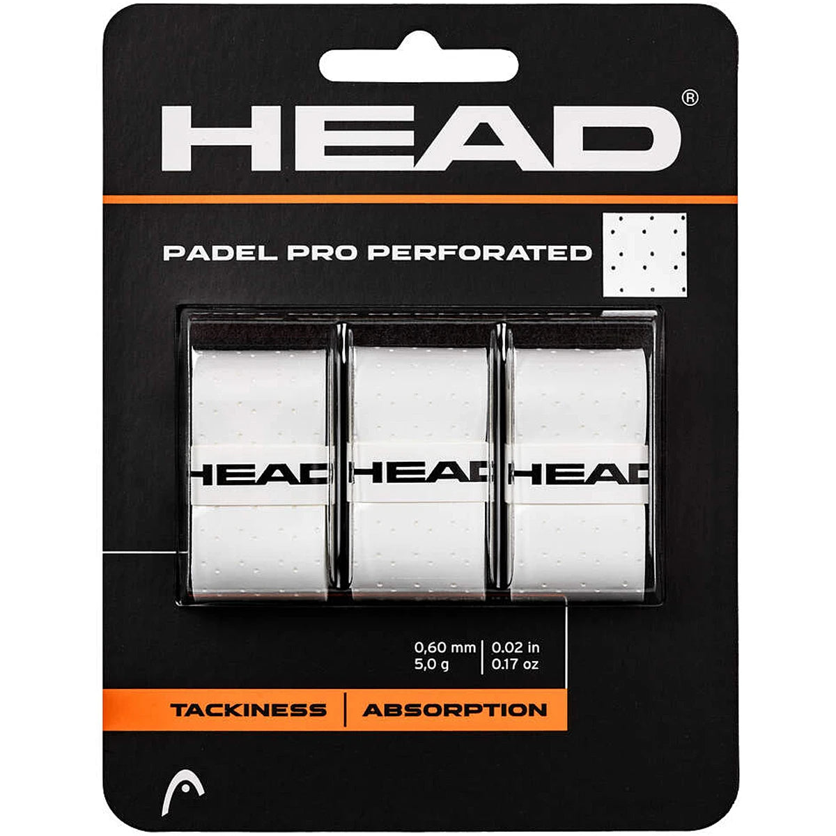 Overgrips Head Padel Pro Perforated X3