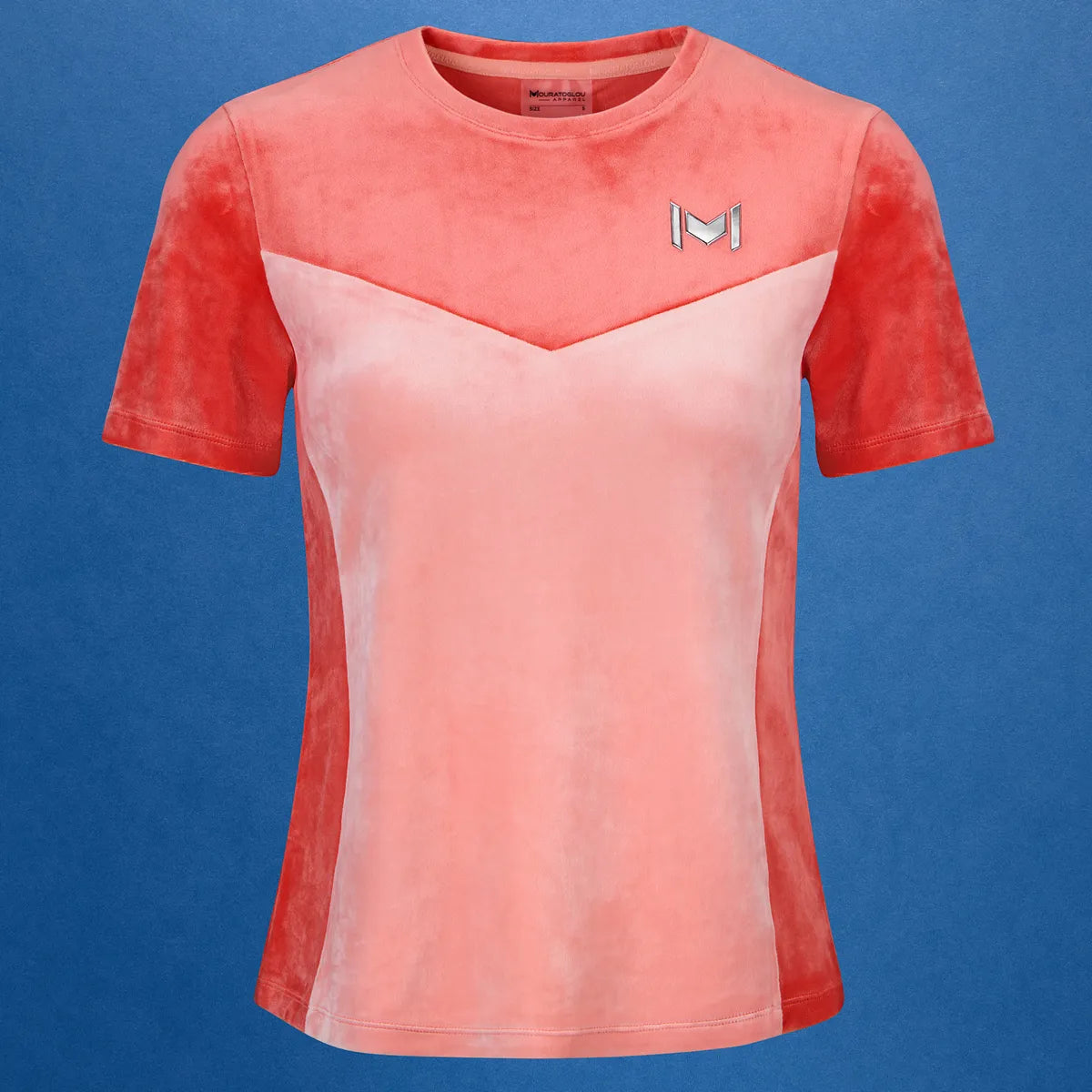 T-Shirt Mouratoglou Apparel Damen Match Velour Melbourne