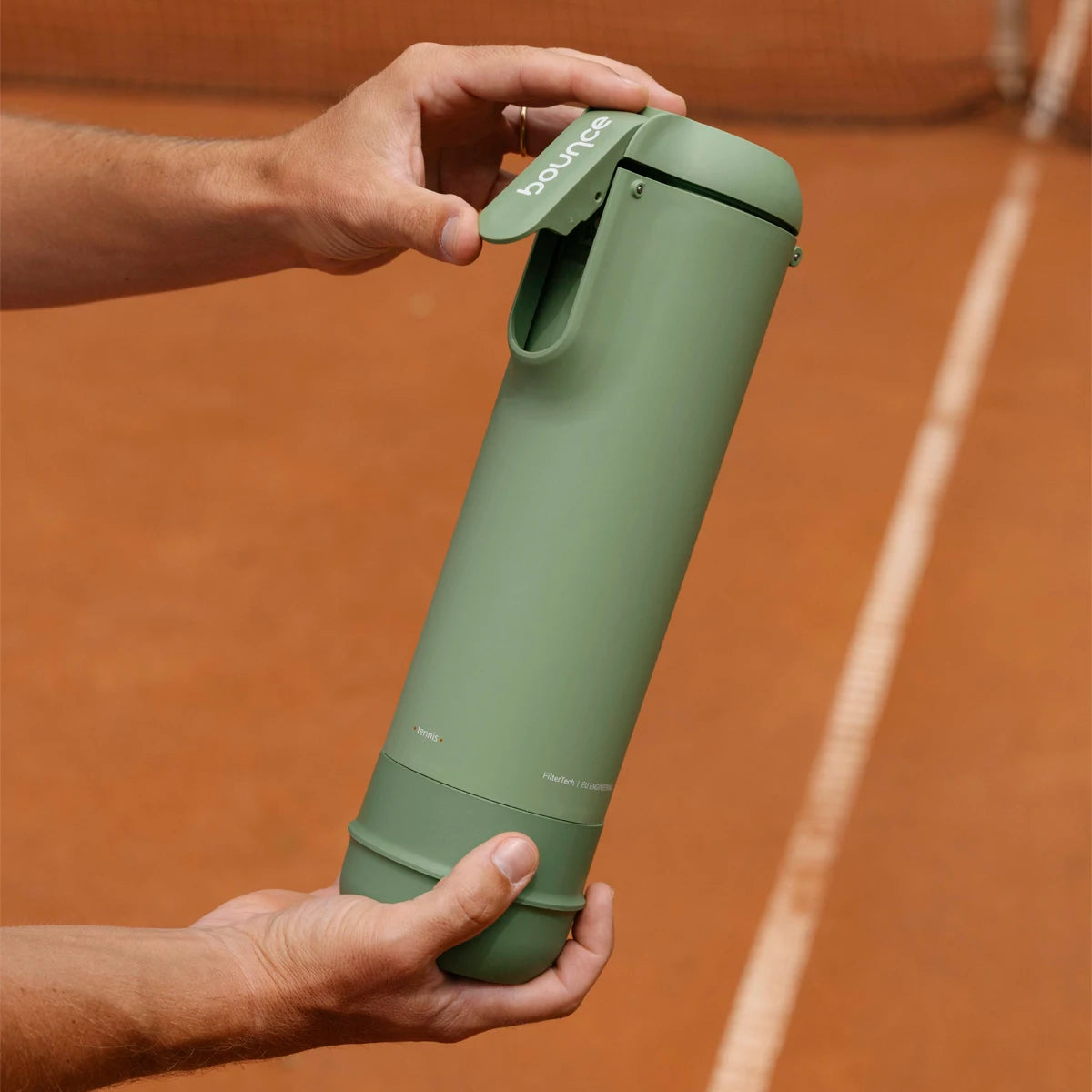 Pressuriseur für Bälle Bounce Filtertch Tennis X4
