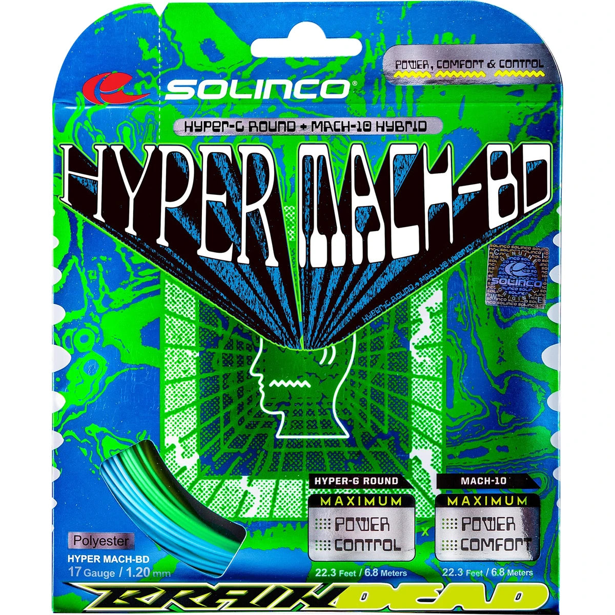 Saitenset Solinco Hyper Mach Bd (12 Meter)