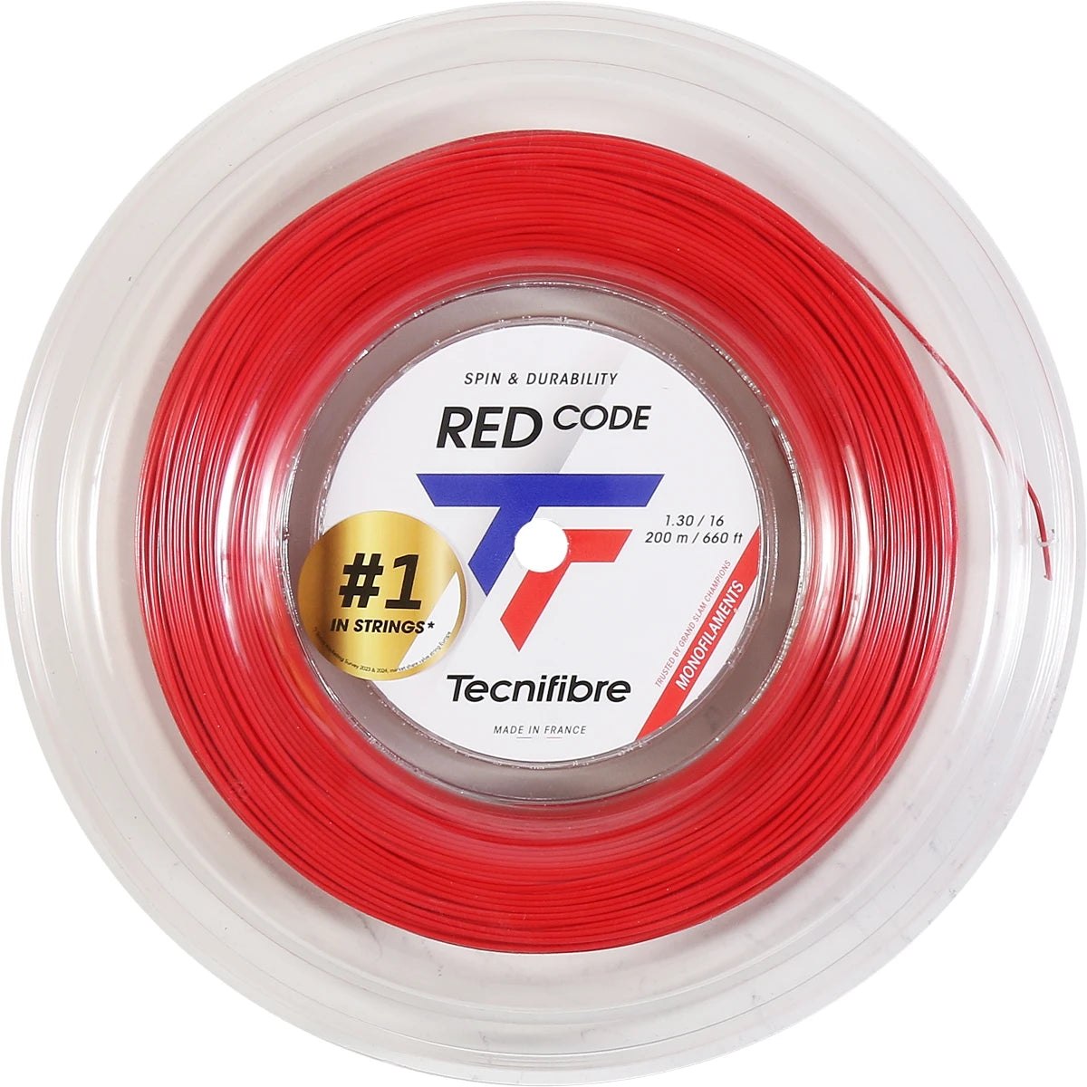 Saitenrolle Tecnifibre Pro Red Code (200 Meter)