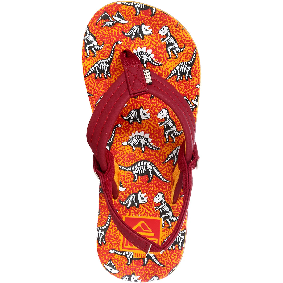 Badeslipper Junior Reef Little Ahi Red Dino